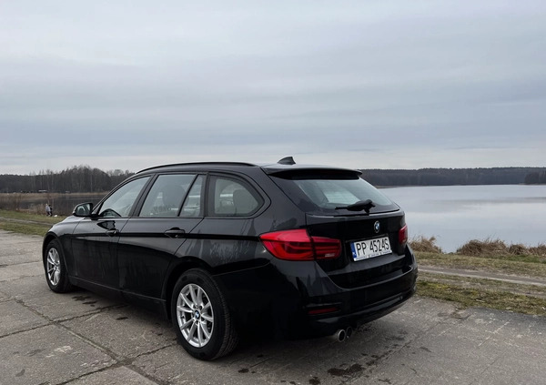 BMW Seria 3 cena 73900 przebieg: 77548, rok produkcji 2018 z Poznań małe 67